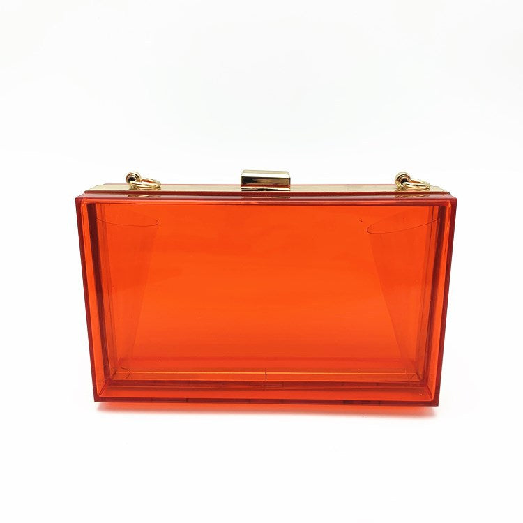 Wholesale Acrylic Transparent Fashion Evening Bag